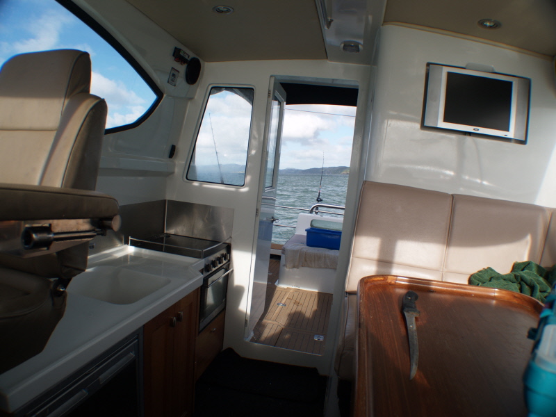 the boat