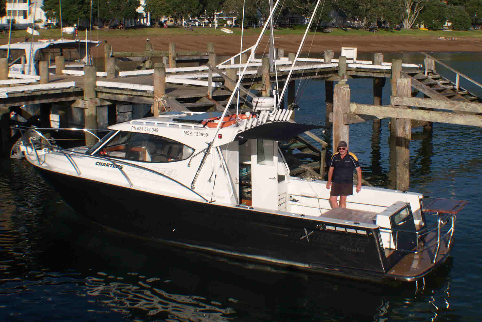the boat